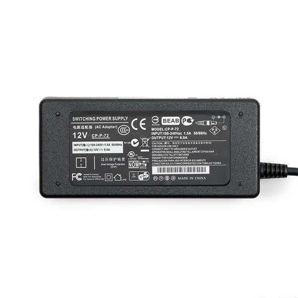 TRANSFORMADOR CORRIENTE 12V 6A (72W)